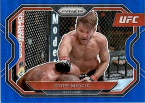 2021 Panini Prizm UFC Prizms Blue #177 Stipe Miocic /199