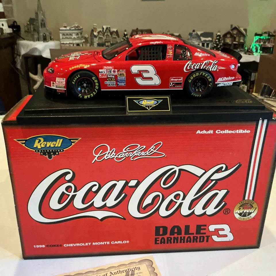 Dale Earnhardt Sr 1/18 NASCAR 1998 Coca-Cola Diecast NASCAR Foto 4 de 4