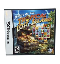 Jewels of the Tropical Lost Island (Nintendo DS, 2010) Complete and Tested