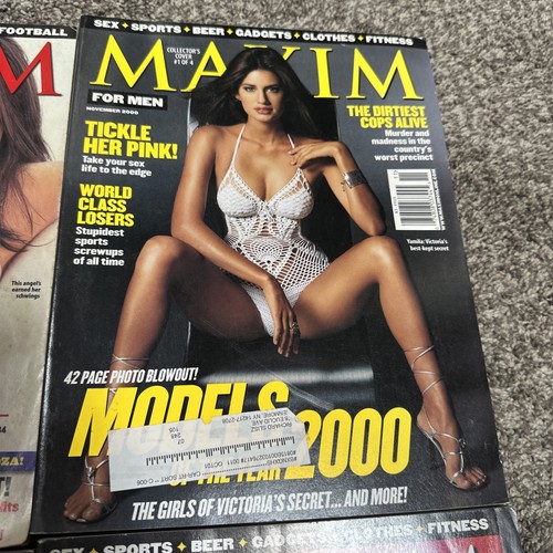 Maxim Magazine Lot of 9 1999, 2002, 2008, 2009, 2015 - Picture 10 of 10