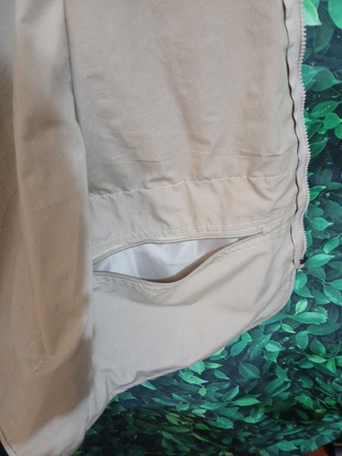 OlympinA Fishing Hiking Photography Outdoor Vest Mens Sz L Khaki Full Zip - Picture 4 of 11