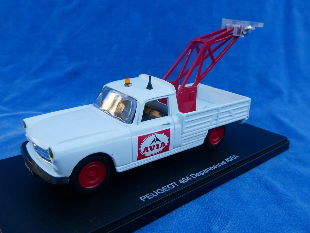 Eligor 1/43 Peugeot 404 Pick-up Bâché – Pompiers Marseille – Ancienne Miniature En Boîte
