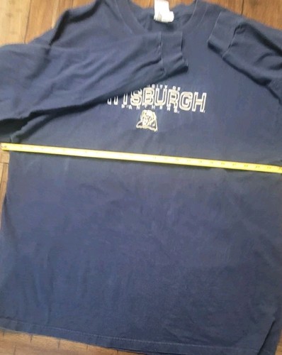 Champion University of Pittsburg Panthers XXL-T Camiseta Manga Larga Grande Azul Marino - Imagen 9 de 12
