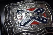 M&F Western Crumrine Rebel's Barbed Wire Belt Buckle 38030