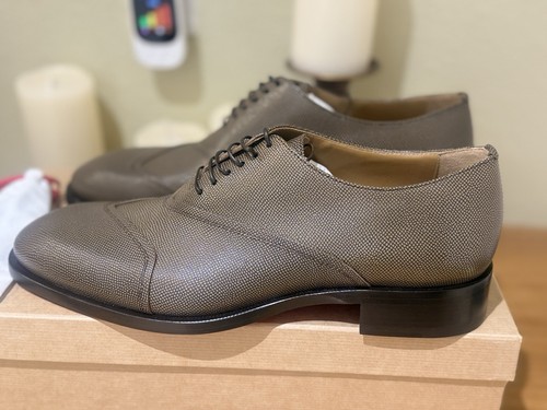 $ 1299 Neu im Karton Christian Louboutin Boabi flach Kalbsnarbung Oxford Größe EU 43 US 10 M - Bild 12 von 20