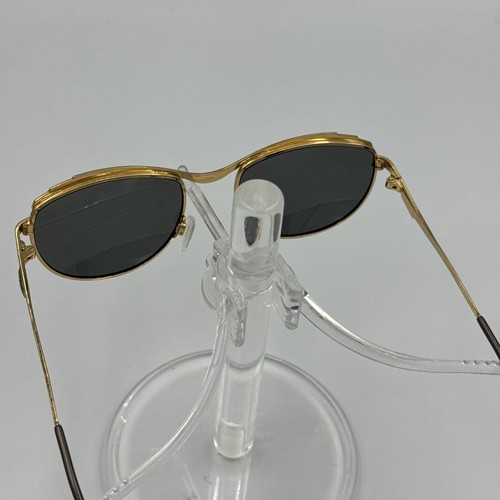 Cazal 258 432 Gold Vintage 1980’s Sunglass W/Grey  Custom New Polarized Lens55mm - Picture 10 of 12