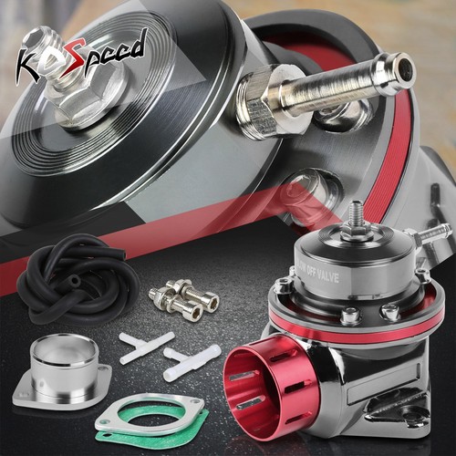 Universal Aluminum Type-FV Turbo Dual Spring Blow Off Valve Turbocharger PINK - Foto 1 di 5