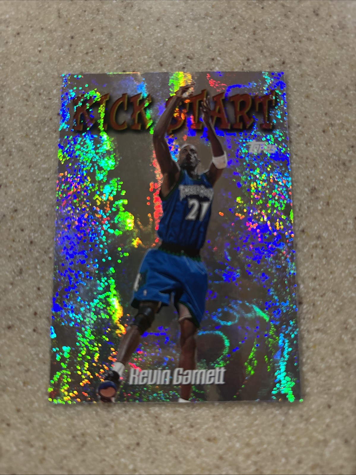 1998-99 Topps Kevin Garnett Kick Start #KS10 Timberwolves