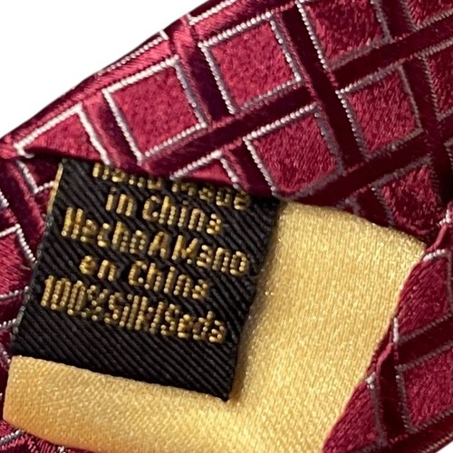 Donald J Trump Signature Collection Herren 100 % Seide Krawatte Geometrisch Luxus - Bild 6 von 10