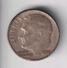 1957-P ROOSEVELT DIME 10¢ PHILADELPHIA 90% SILVER COIN UNITED STATES MINT