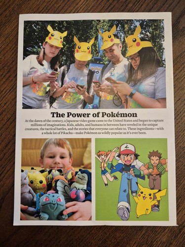 Time Magazine Special Edition Pokemon Eevee 25 Years of Pokemania - Picture 2 of 3