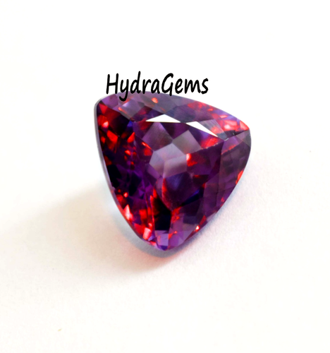 Natürlicher farbwechselnder Alexandrit 9 kt Billionenschliff zertifizierter l... - Bild 2 von 10