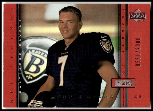 2000 Upper Deck Legends #109 Chris Redman #/2000 - Bild 1 von 2