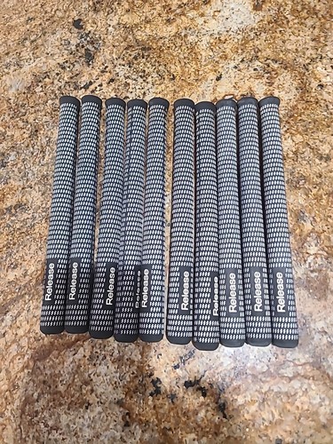 FULL RELEASE GRIP Taper Tip Golf Grips Full Set Of 10 Great Feel! - Picture 2 of 2