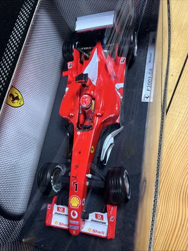 Hot Wheels 1:18 Ferrari F2003-GA B1023 – Michael Schumacher 2003 Racing Model - Picture 7 of 7