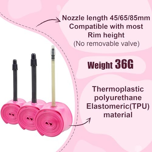 Bike Inner Tube 700C TPU Super Light 45/65/Presta Valve 85MM 700C*18-32/85mm - Picture 4 of 7