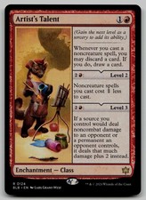 Artist's Talent R Bloomburrow 124 NM