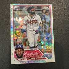 2023 Topps Chrome - X-Fractor #79 Michael Harris II (RC)