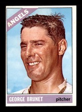 1966 Topps #393 George Brunet  EX/EX+ X2341784