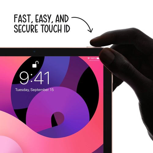 2020 Apple iPadAir (10,9", Wi-Fi, 256GB) - Space Grau (4. Generation) - Bild 4 von 8