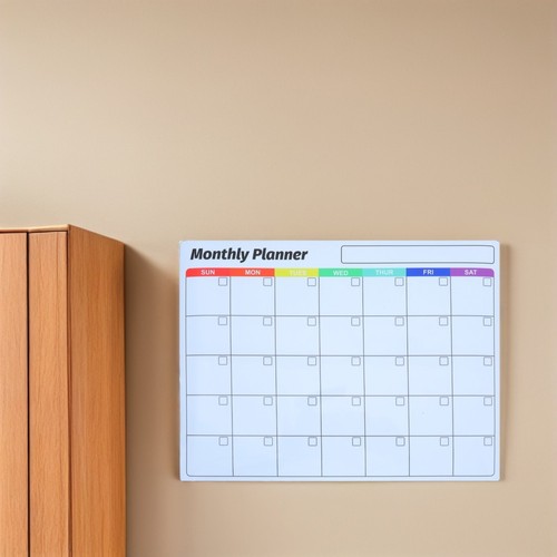  Dry Erase Whiteboard Stickers Adhesive Chalkboard Calendar for Wall - Picture 11 of 12