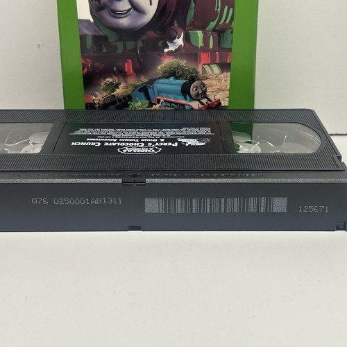 Thomas Tank Engine & Friends Percy's Chocolate Crunch VHS 2003 Video Tape Train - Picture 9 of 11