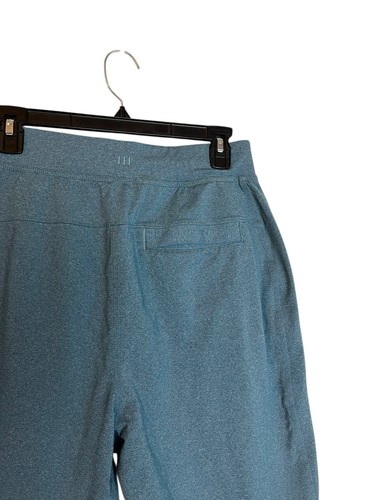 Lululemon Men’s Sweat Shorts Blue M Stretch Casual Performance 11” Inseam - Picture 4 of 6