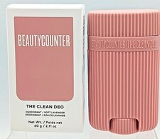 10 Beautycounter The Clean Deo/Deodorant Soft Lavender 2.11oz REFILLABLE Vanilla