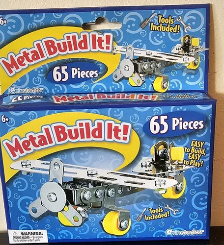 METALL BAUEN! Flugzeug, 69 Stück, Neu in OVP - Bild 2 von 3