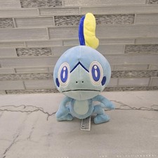Pokemon Sobble Plush Toy Wicked Cool Toys 8" Nintendo 2020 Blue Stuffed Animal