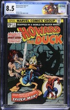 Howard The Duck #1 CGC 8.5 1ST App Beverly Switzler 1976 Spider-Man Custom Label