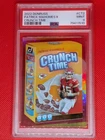 2022 Donruss Patrick Mahomes Crunch Time PSA 9 Kansas City Chiefs QB