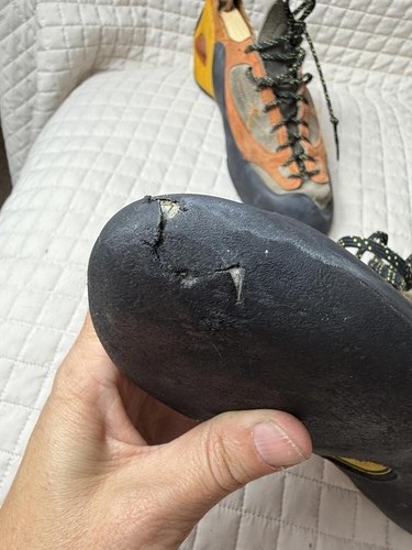 La Sportiva Finale Rock Climbing Shoes EU 45 (M 12 /W 14) Vibram X Sedge - Picture 9 of 12