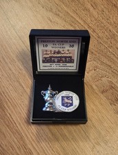 Preston North End Fa Cup Winners Ltd. Ed. Large 3D Badge Set