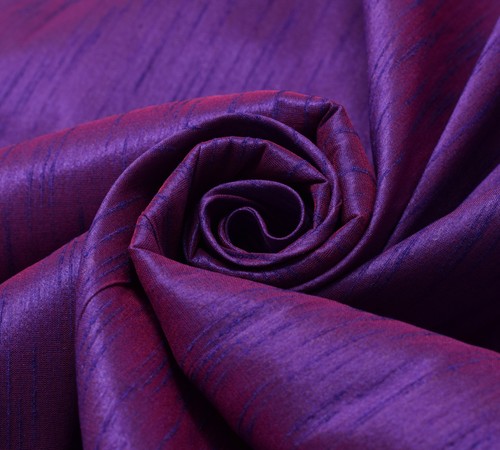 Purple Art Silk Dupioni Slub Curtain Drape Panel Craft Dress Fabric By the Yard - Picture 1 of 7