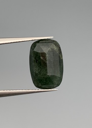 3.45ct green rutile quartz step coushion cut from pakistan - Picture 5 of 5