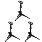  Set of 3 Mikrofon Ständer Stativ Mikrofonständer Schreibtisch Mikrofonhalter