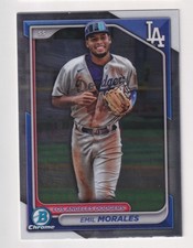 2024 Bowman Chrome Draft #BDC-113 EMIL MORALES RC Rookie Dodgers QTY AVAILABLE