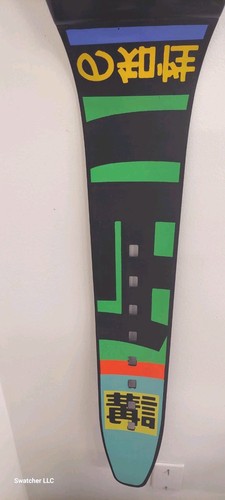 Reloj de Pared Swatch HARAJUKU Maxi MGB124 1989 Raro Hecho en Suiza Cuarzo - Imagen 5 de 15