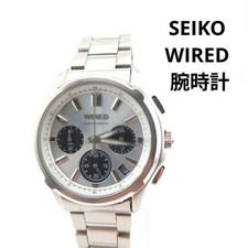 WIRED Seiko Chronograph Watch VK63 K013