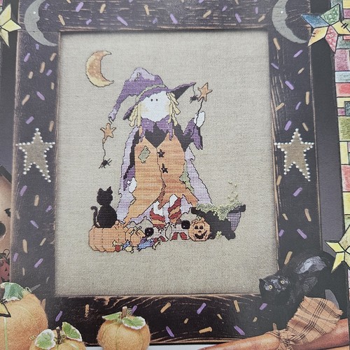 Witchie Renabest Twisted Threads HALLOWEEN Cross Stitch Pattern - Picture 2 of 7