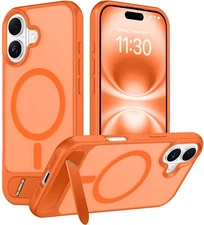 Temdan Magnetic Compatible with iPhone 16 Plus Case, Built-in Invisible Kicks...