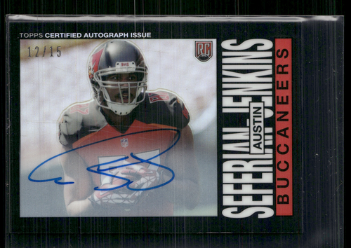 Austin Seferian-Jenkins 2014 Topps Chrome 1985 Topps Mini RC Auto 12/15 #34 - Picture 1 of 2