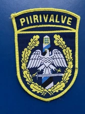 Estonia. Estonian Maritime Border Guard Patch.  Sleeve insignia.