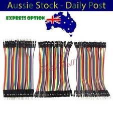 Jumper Cable Set 10cm Male Female M-F M-M F-F Wire Breadboard Cables