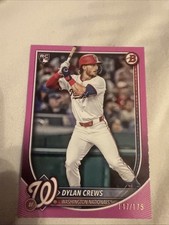 DYLAN CREWS 2025 BOWMAN ROOKIE PINK BORDER NATIONALS RC /175