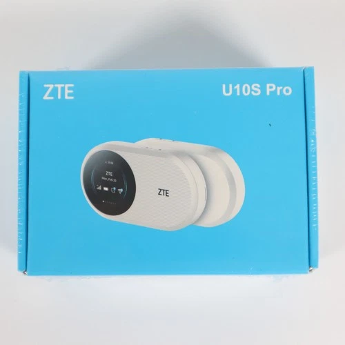 ZTE U10S Pro 4G Mobile Wi-Fi White, Unlocked, Portable for Travel and Home