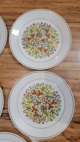 Vintage Corning Corelle Indian Summer 10 ¼” Dinner Plates Set of 8 Replacement - Picture 3 of 18