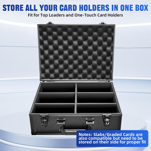 Toploader Aufbewahrungsbox für 3" x 4" 35Pt starre Karte, Toplader Halter Hartschale, - Bild 2 von 12