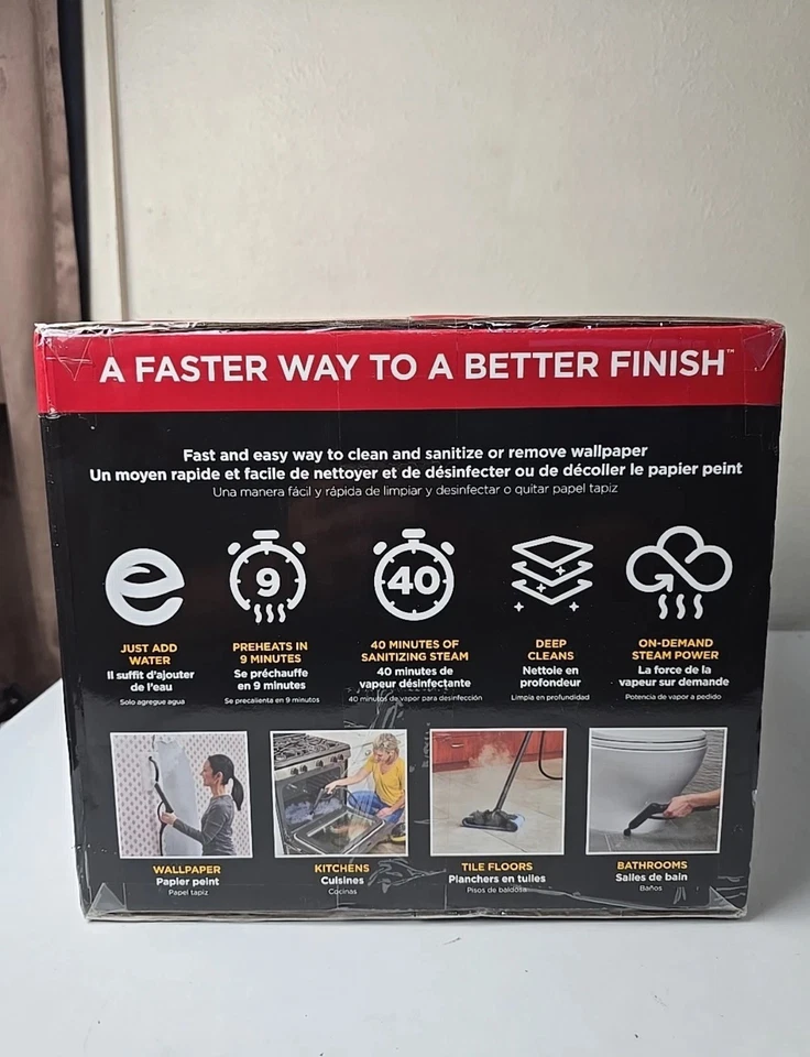 Wagner Power Steamer 915e Limpiador de vapor bajo demanda Spraytech Foto 3 de 4